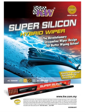 KW Super Silicon Hybrid Wiper