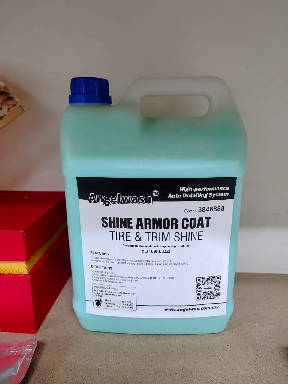 Angelwash Shine Armor Coat